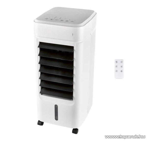 SilverCrest SML 330 A1 Mobil léghűtő időzítő funkcióval +
távirányítóval és 2 db jégakkuval, 4 literes víztartály, 65 W, fehér