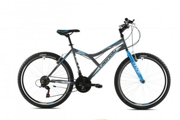 Capriolo Diavolo 600 26" férfi MTB kerékpár 17" Grafit-Kék 2020