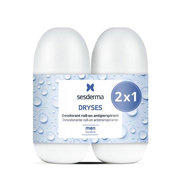 Sesderma Golyós izzadásgátló szett férfiaknak Dryses Deodorant Roll-on
Antiperspirant 2 x 75 ml