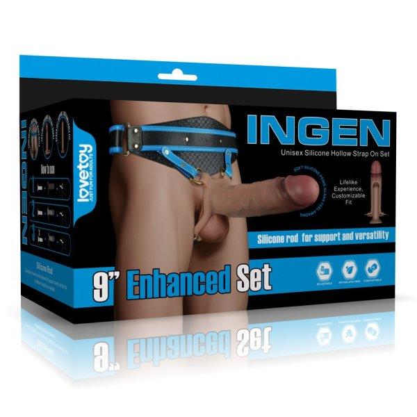  Ingen 9'' Enhanced Set XS/S/M (Flesh) 