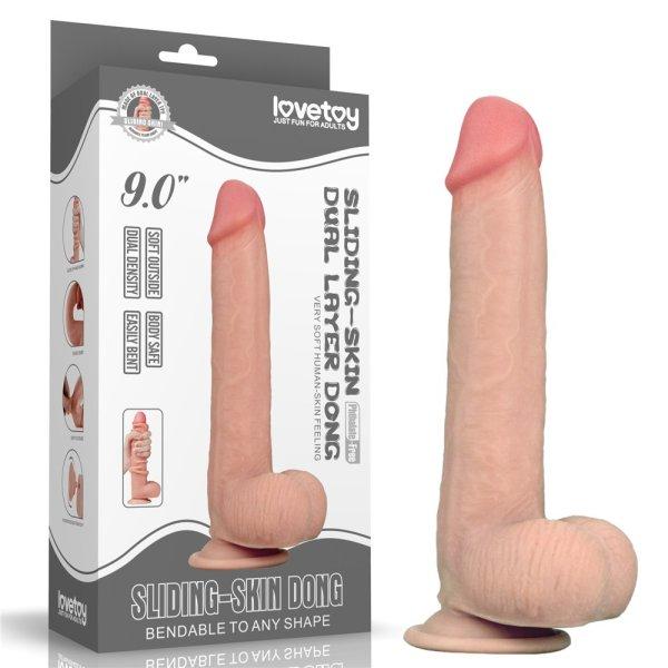  9'' Sliding Skin Dual Layer Dong 1 