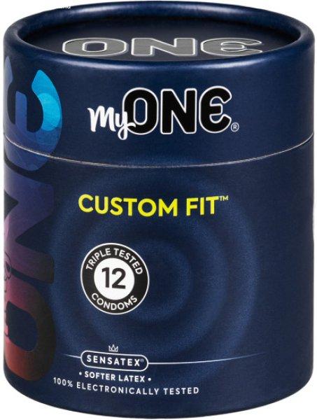 MyOne Single: Custom Fit, size 64F, 12 condoms