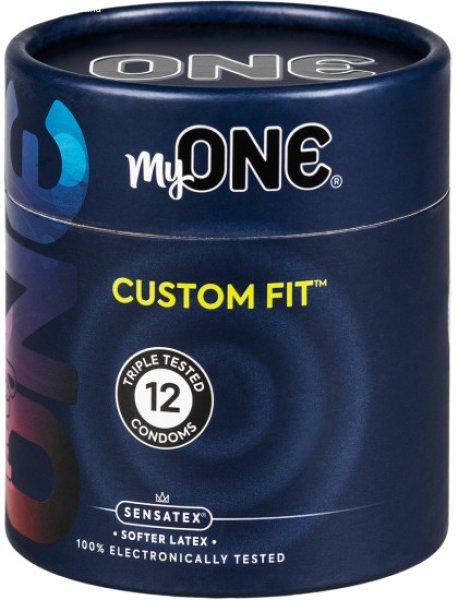 MyOne Single: Custom Fit, size 64J, 12 condoms