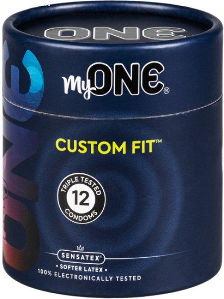 MyOne Single: Custom Fit, size 64M, 12 condoms