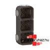 Legrand Plexo 55 falon kvli 3-as doboz, membrnos, antraci