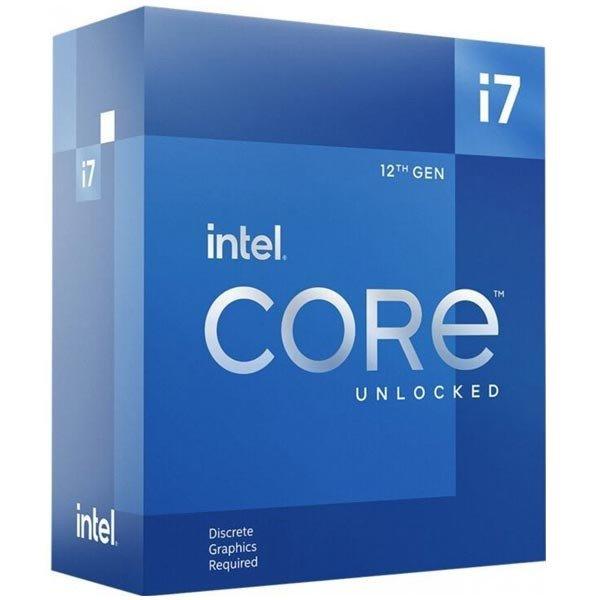 INTEL Core i7-12700KF (akár max. 5,0Ghz / 25MB / Soc1700 / no VGA) Box hűtés
nélkül