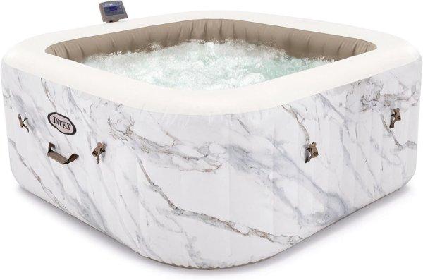 INTEX PureSPA Calacatta jacuzzi, 4 személyes, D175 x 71 cm, fehér (28464)