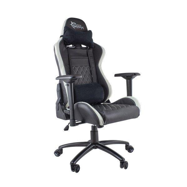 WHITE SHARK NITRO-GT gamer szék fekete/fehér