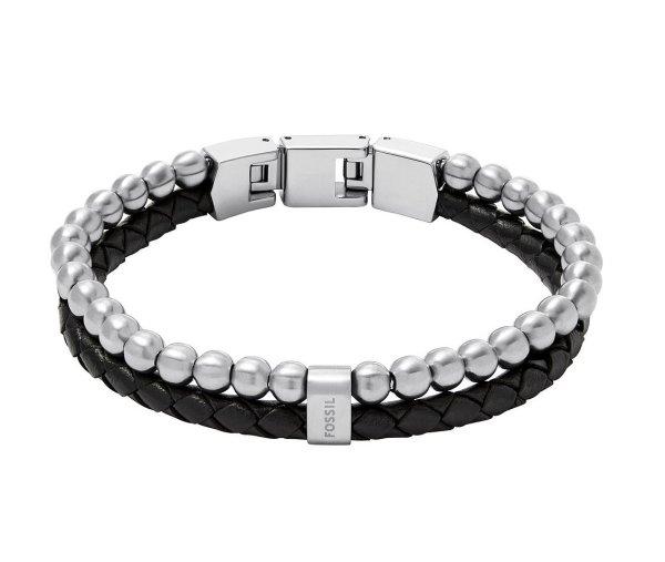 Fossil Stílusos dupla karkötő férfiaknak JF04855040