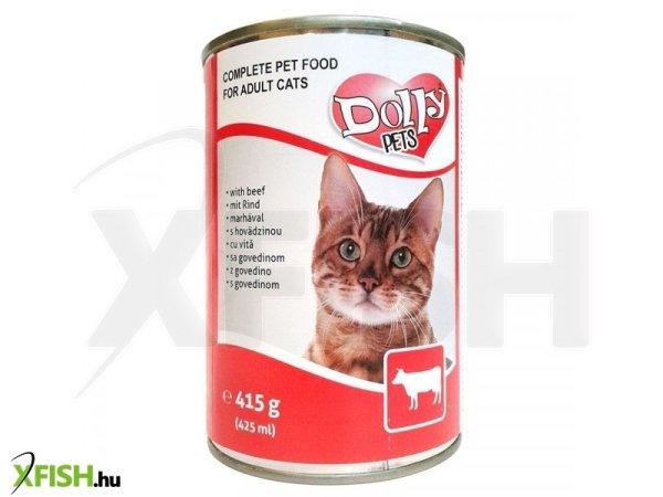 Dolly cat konzerv marha 415g, 24 db/csomag