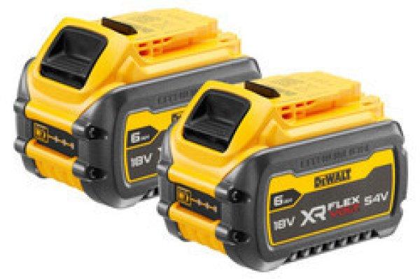 18/54V 2x 6.0Ah XR FLEXVOLT akkumulátor