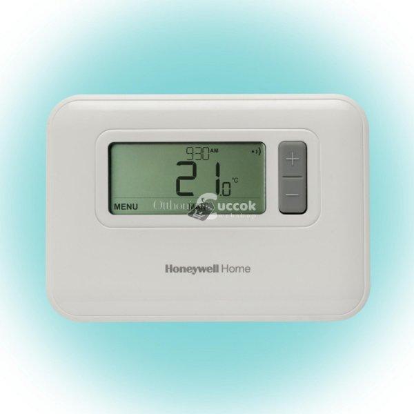 Honeywell Home T3C110AEU programozható szobatermosztát, LCD, időszámítás
váltás, 7 napos programozhatóság, extra funkciók, fagyv