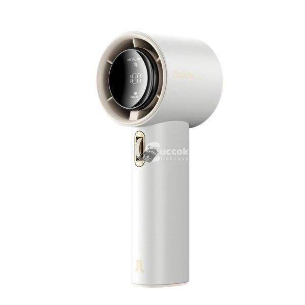 JisuLife FA53PRO White kézi ventilátor, 2500mAh akkumulátor, LED kijelző,
fehér