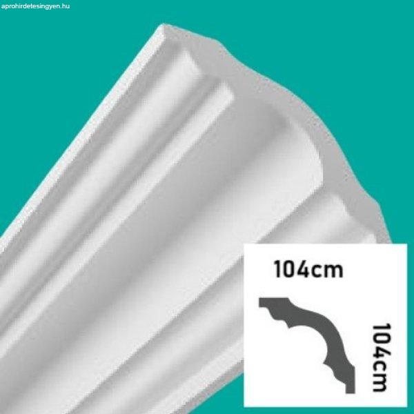 15 db hungarocell sarokléc stukkó – 104 x 104 cm-es, beltéri éllezárás
mennyezet és fal találkozásához