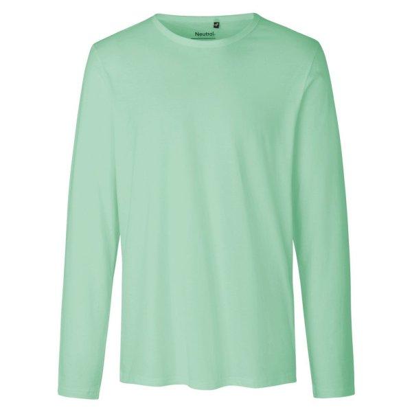 Neutral Hosszú ujjú férfi póló organikus Fairtrade biopamutból - Dusty
mint | XL