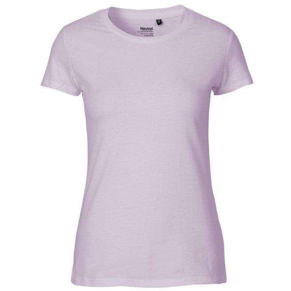 Neutral Női póló Fit organikus Fairtrade biopamutból - Dusty purple | S
