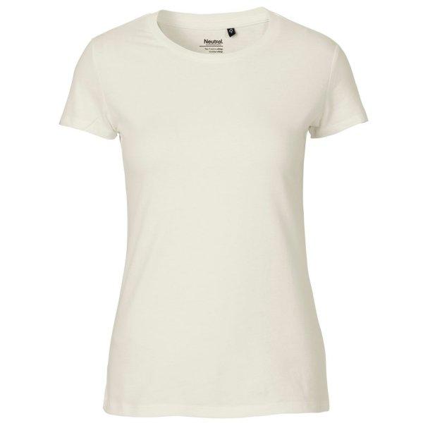 Neutral Női póló Fit organikus Fairtrade biopamutból - Natural | XL