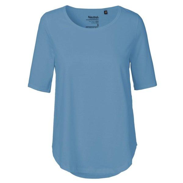 Neutral Női fél ujjú póló organikus Fairtrade biopamutból - Dusty indigo |
L