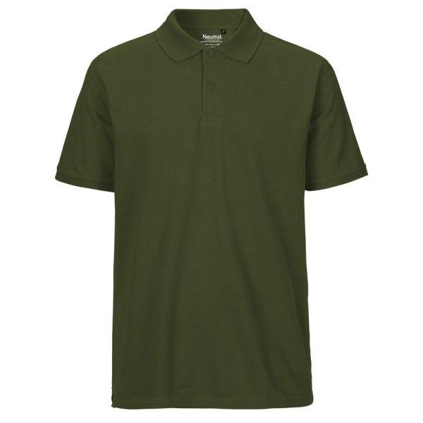 Neutral Férfi galléros póló Classic organikus Fairtrade biopamutból -
Military | L