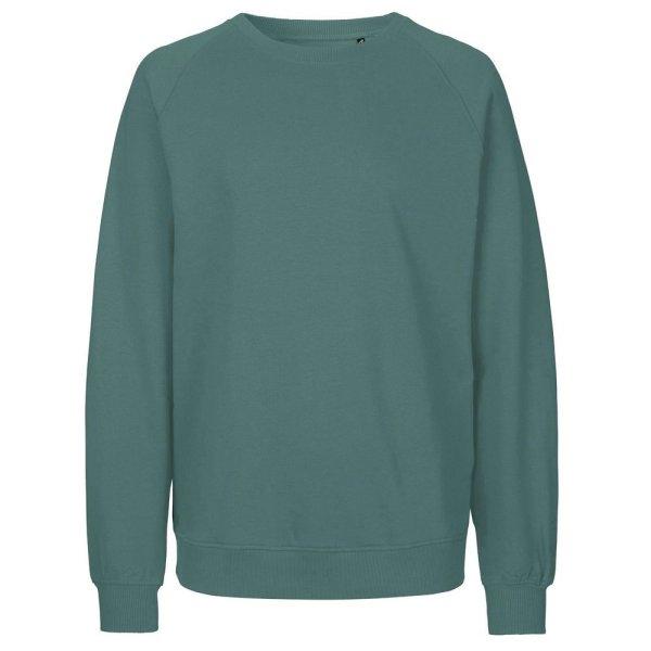 Neutral Pulóver organikus Fairtrade biopamutból - Teal | XL