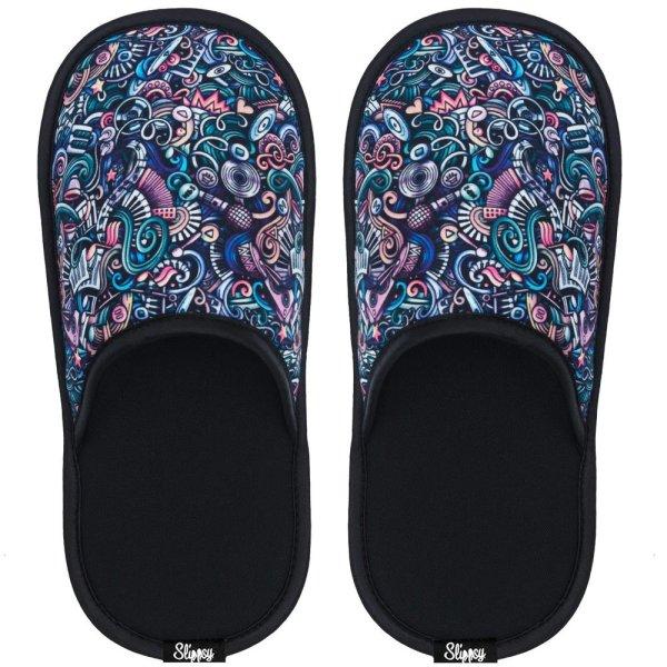 Slippsy Papucs Slippsy - Minta - Zene | 35-37