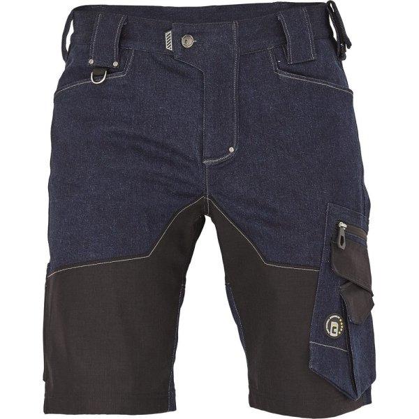 Cerva Férfi munkaruha rövidnadrág NEURUM DENIM - Sötétkék | 50