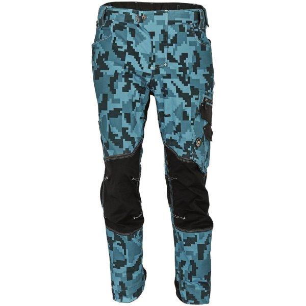 Cerva Férfi munkanadrág NEURUM CAMOUFLAGE - Olajzöld | 56