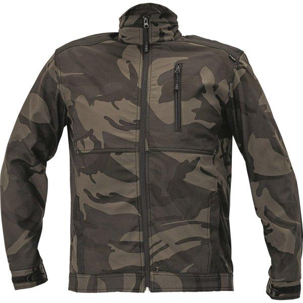 Cerva Softshell terepmintás dzseki CRAMBE - Terepszínű | XL