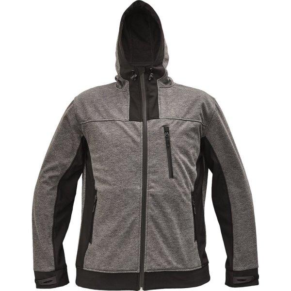 Cerva Férfi softshell dzseki HUYER - Szürke | L