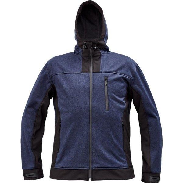 Cerva Férfi softshell dzseki HUYER - Sötétkék | S