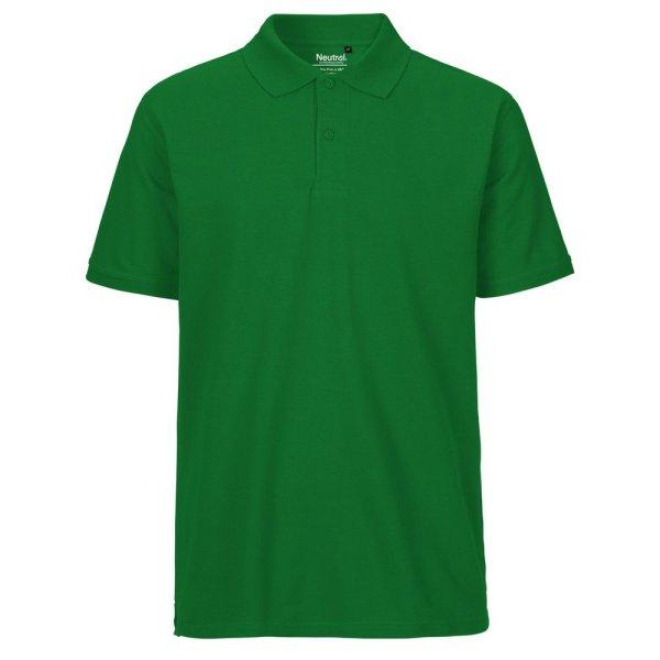 Neutral Férfi galléros póló Classic organikus Fairtrade biopamutból - Zöld
| XL