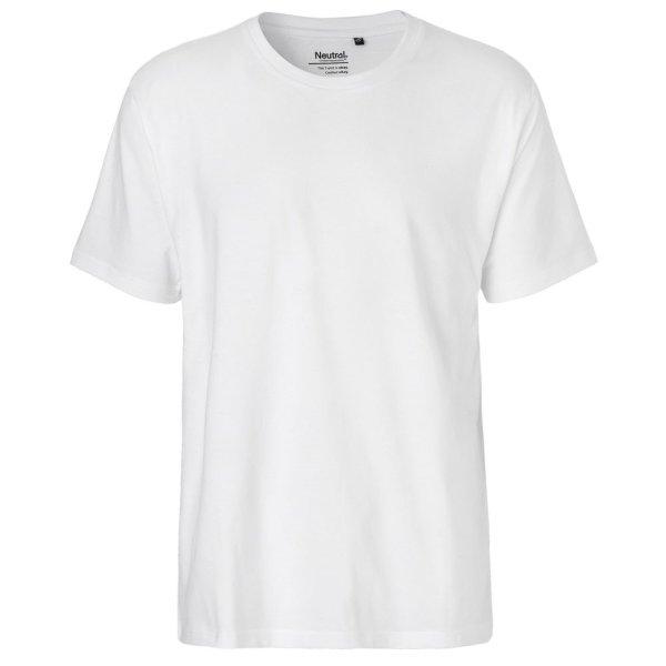 Neutral Férfi póló Classic organikus Fairtrade biopamutból - Fehér | XL