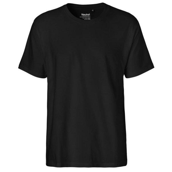 Neutral Férfi póló Classic organikus Fairtrade biopamutból - Fekete | XL