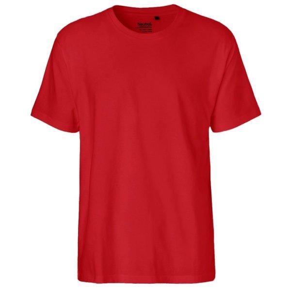 Neutral Férfi póló Classic organikus Fairtrade biopamutból - Piros | XL
