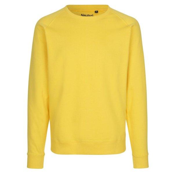 Neutral Pulóver organikus Fairtrade biopamutból - Sárga | XS