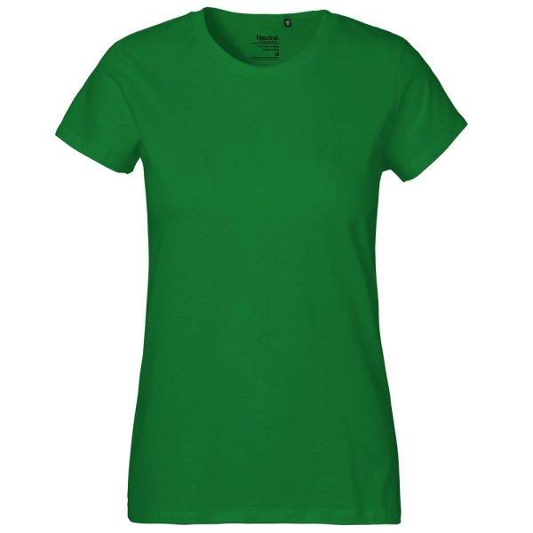 Neutral Női póló Classic organikus Fairtrade biopamutból - Zöld | XL
