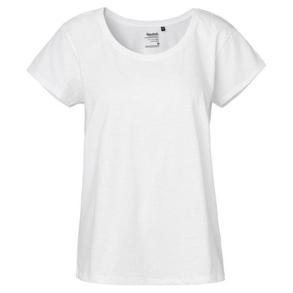 Neutral Női póló Loose Fit organikus Fairtrade biopamutból - Fehér | XL