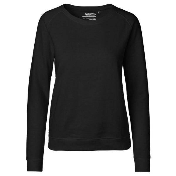 Neutral Női pulóver organikus Fairtrade biopamutból - Fekete | XL