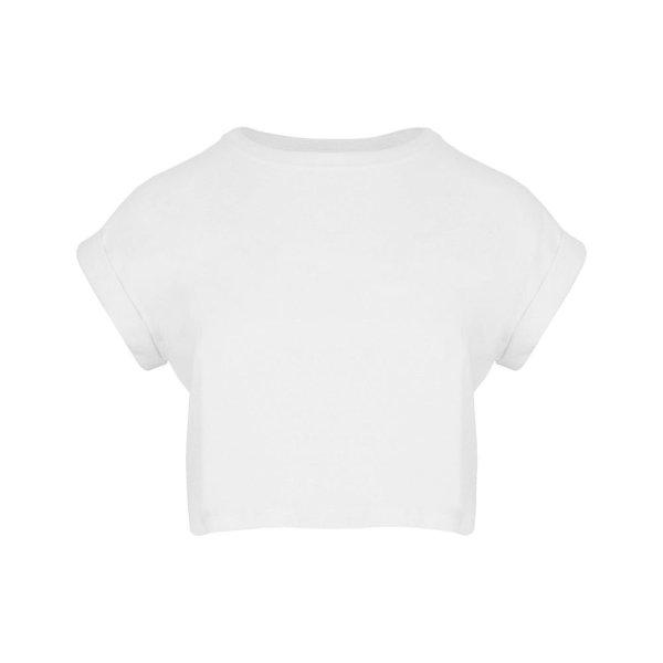 Mantis Női crop top póló - Fehér | S