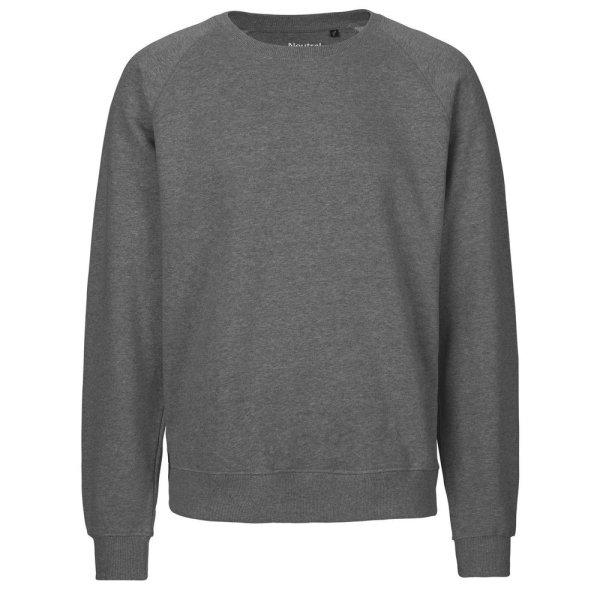 Neutral Pulóver organikus Fairtrade biopamutból - Sötét melírozott | XXXL