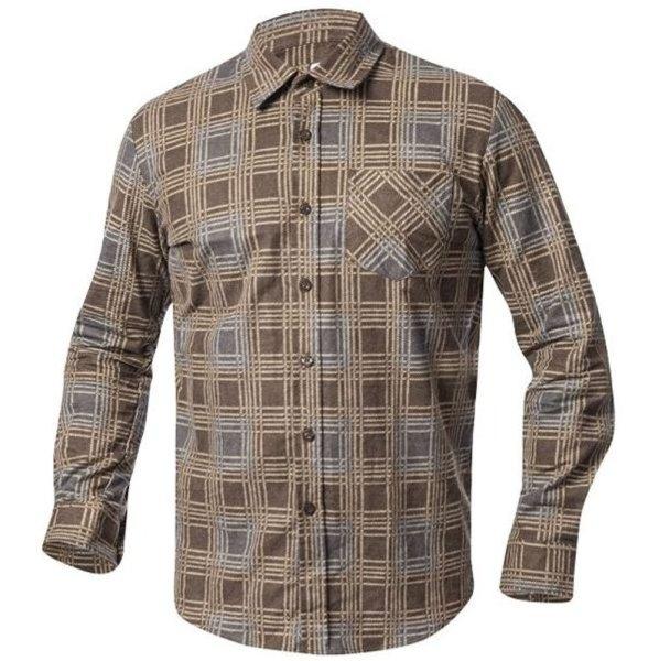 Ardon Férfi flanell ing URBAN - Barna | XXL