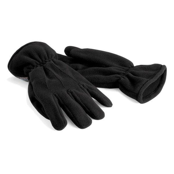 Beechfield Téli kesztyű Suprafleece Thinsulate - Fekete | S/M