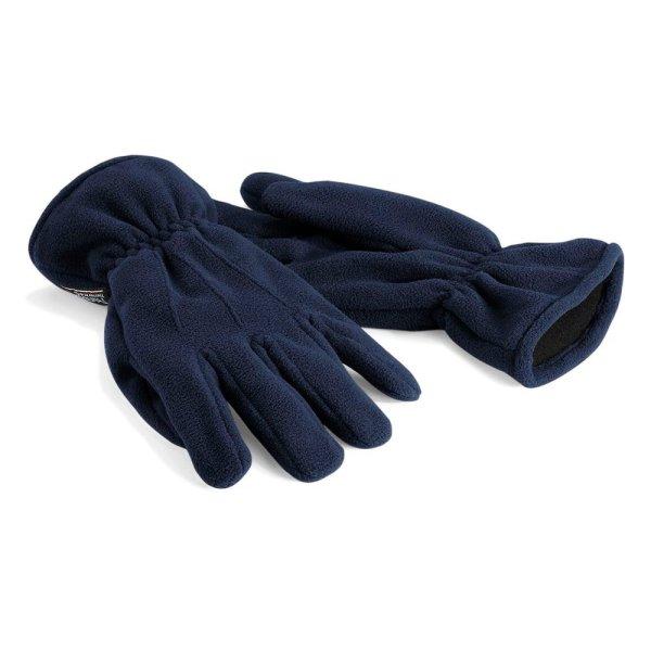 Beechfield Téli kesztyű Suprafleece Thinsulate - Sötétkék | L/XL
