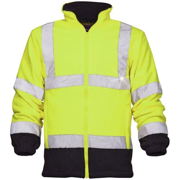 Ardon Fényvisszaverő fleece felső - Sárga | XXL