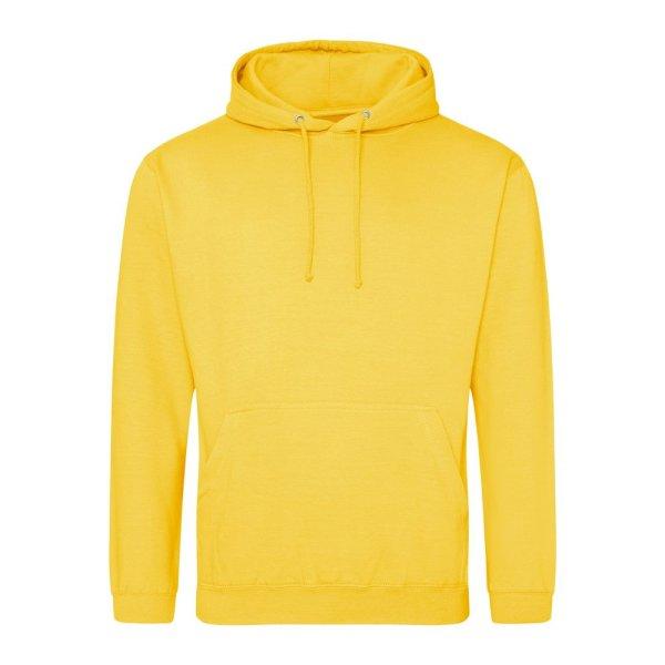 Just Hoods Pulóver College - Napsárga | XS
