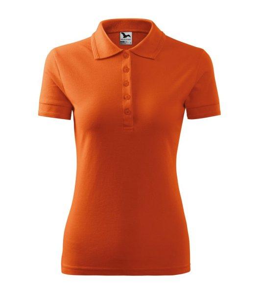 MALFINI Női galléros póló Pique Polo - Narancssárga | XL