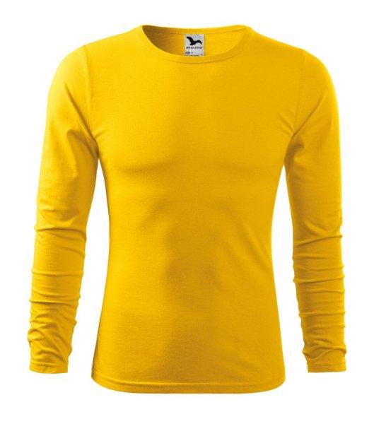 MALFINI Férfi hosszú ujjú póló Fit-T Long Sleeve - Sárga | S