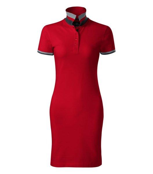MALFINI Női ruha Dress up - Élénk piros | XXL