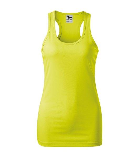 MALFINI Női felső Racer - Neonsárga | XL