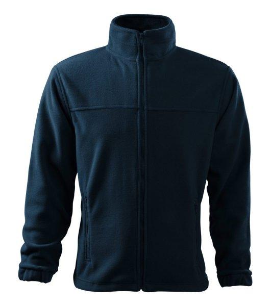 MALFINI Férfi fleece felső Jacket - Tengerészkék | L